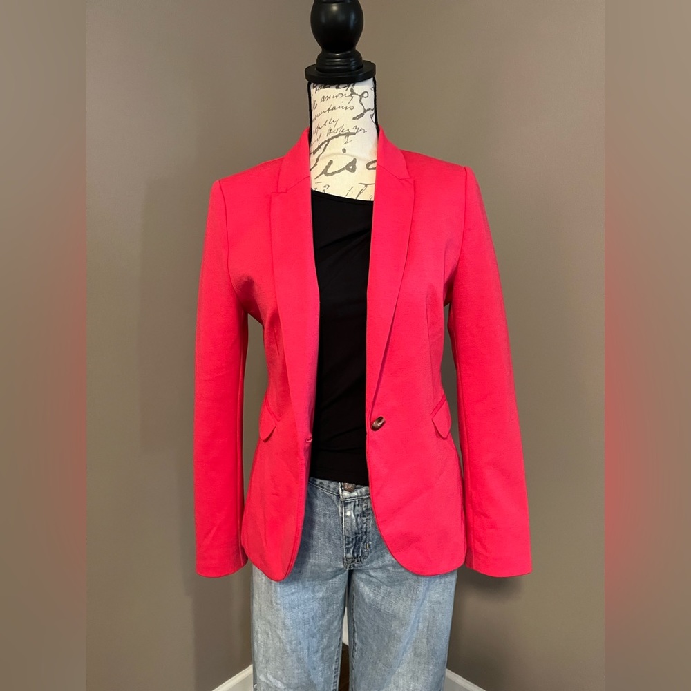 H&M Hot Pink Blazer, Size 8